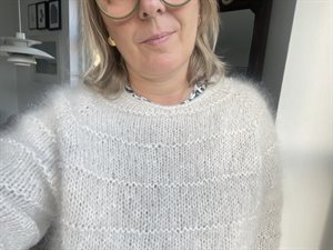 INGEN RIB, TAK! strikkeopskrift - vamset sweater uden ribkant